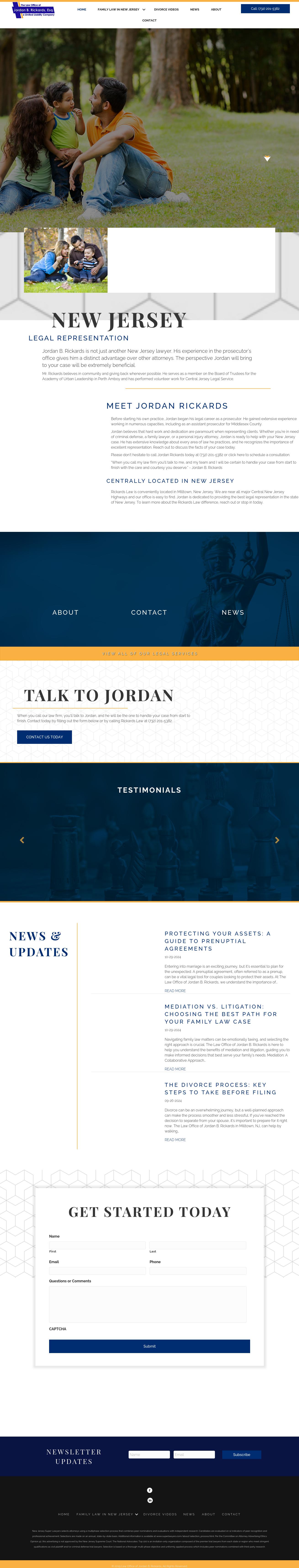 The Law Office of Jordan B. Rickards - Milltown NJ Lawyers