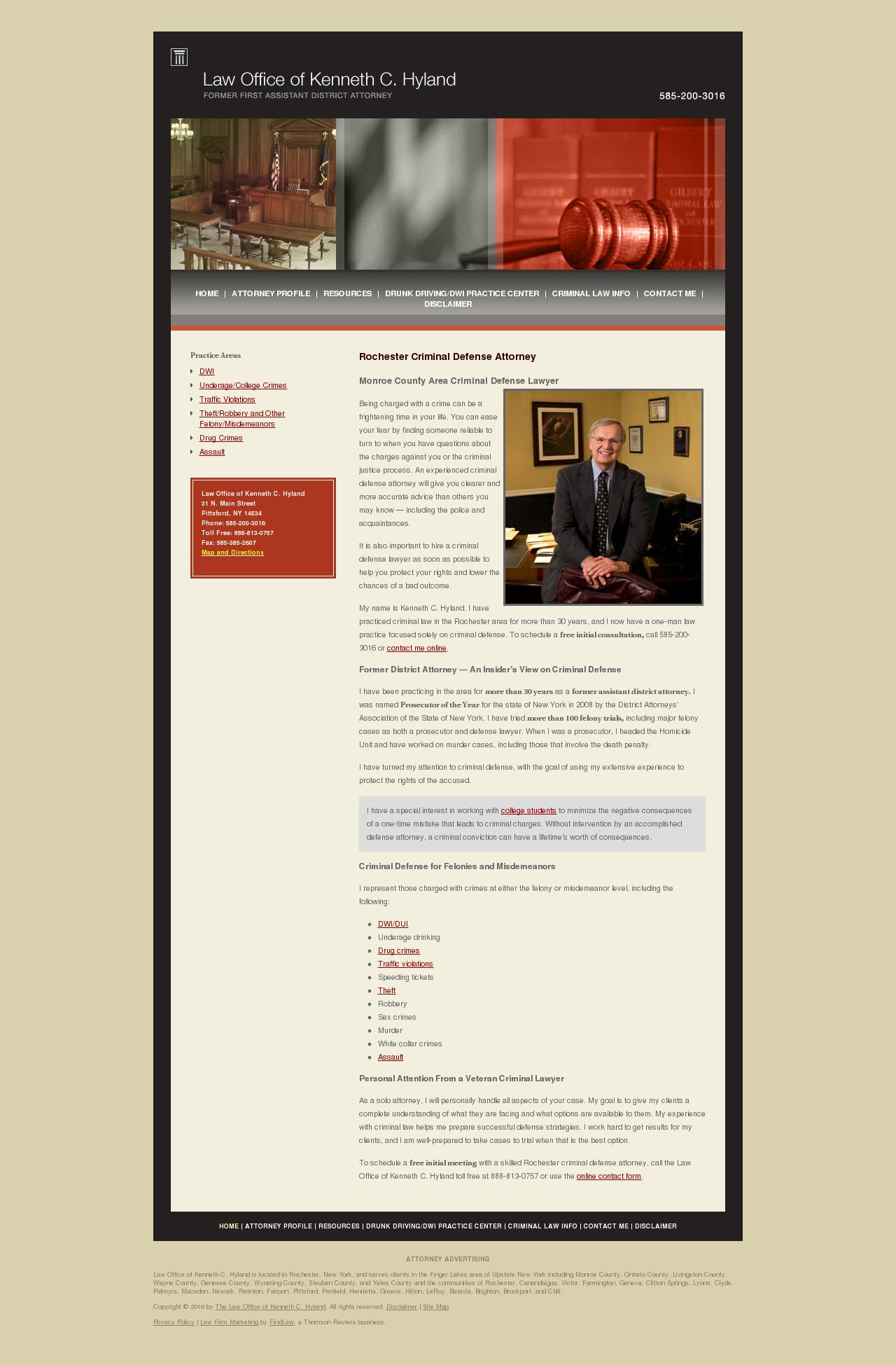 The Law Office of Kenneth C. Hyland - Pittsford NY Lawyers