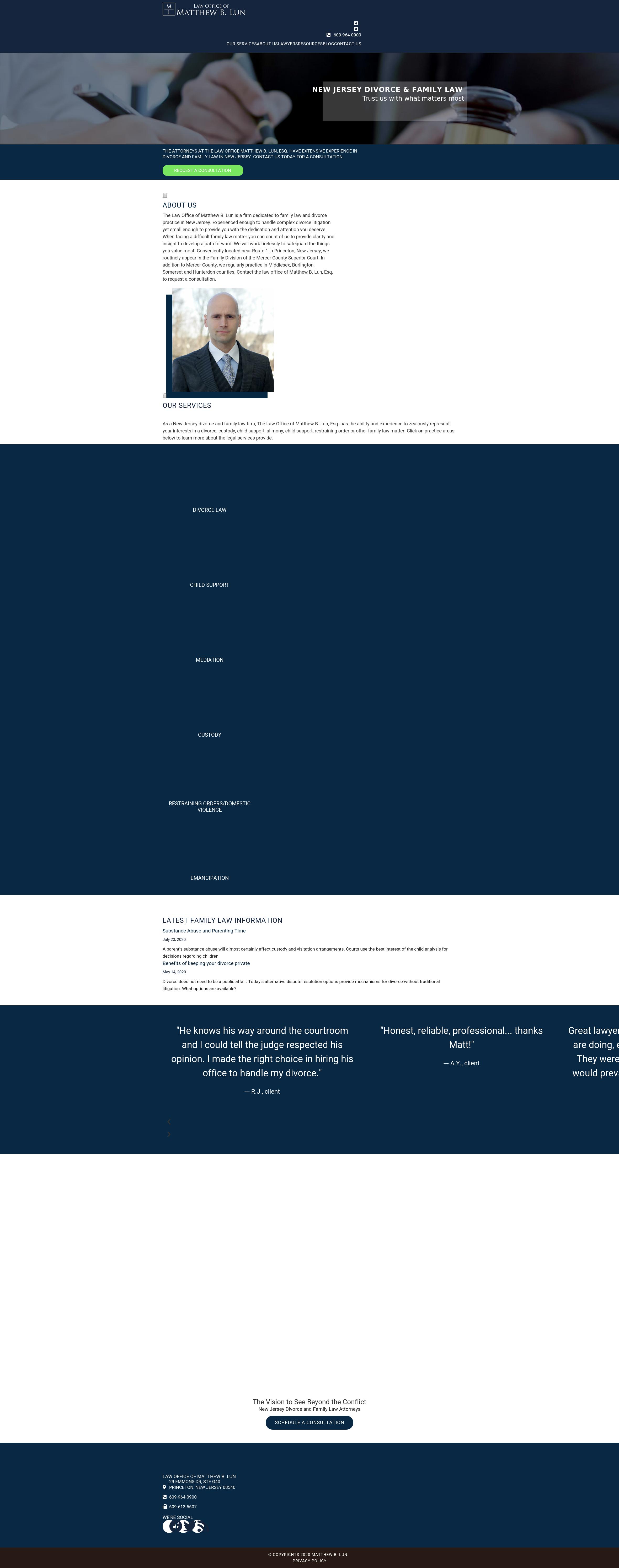 The Law Office of Matthew B. Lun, ESQ. - Trenton NJ Lawyers