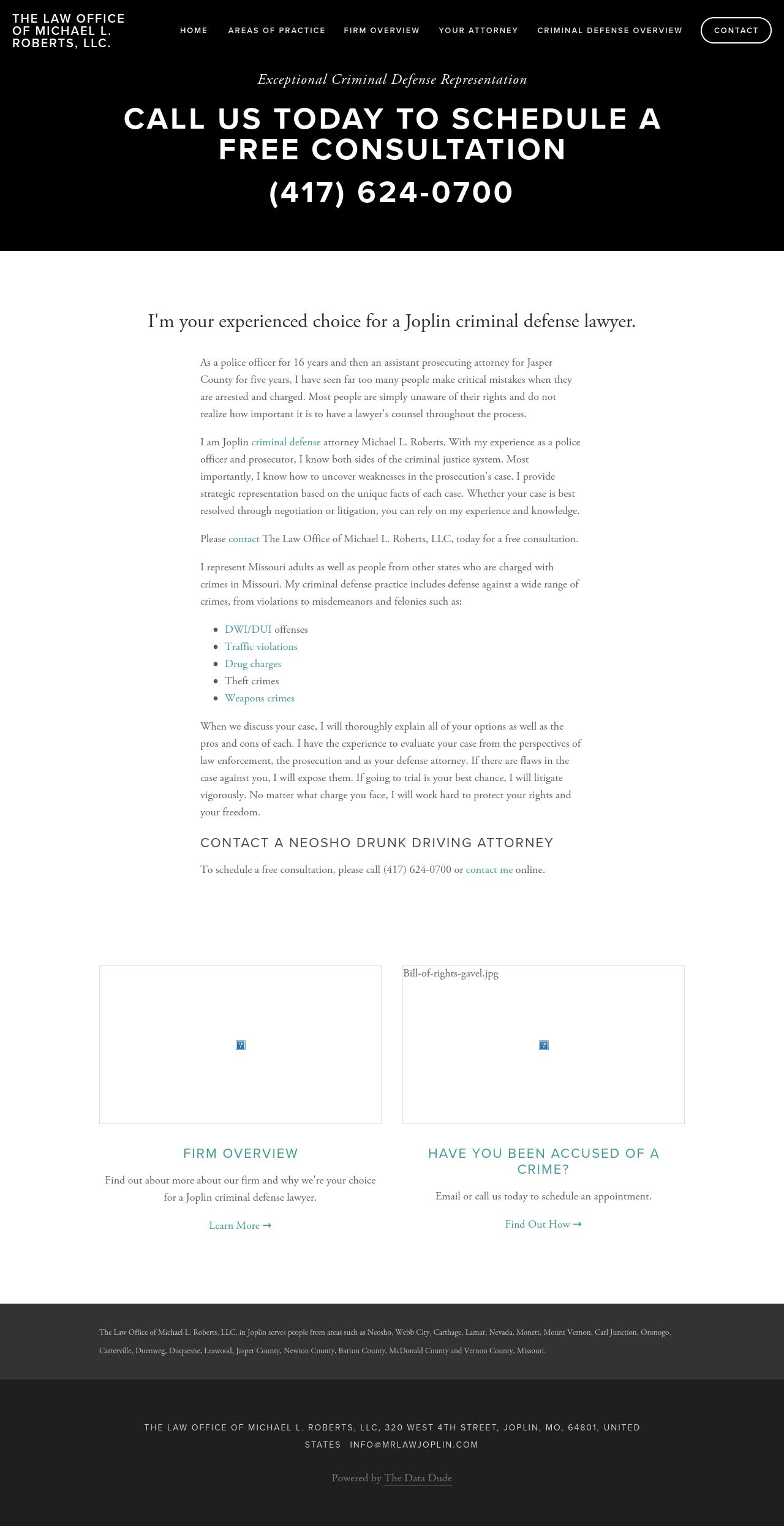 The Law Office of Michael L. Roberts, LLC - Joplin MO Lawyers