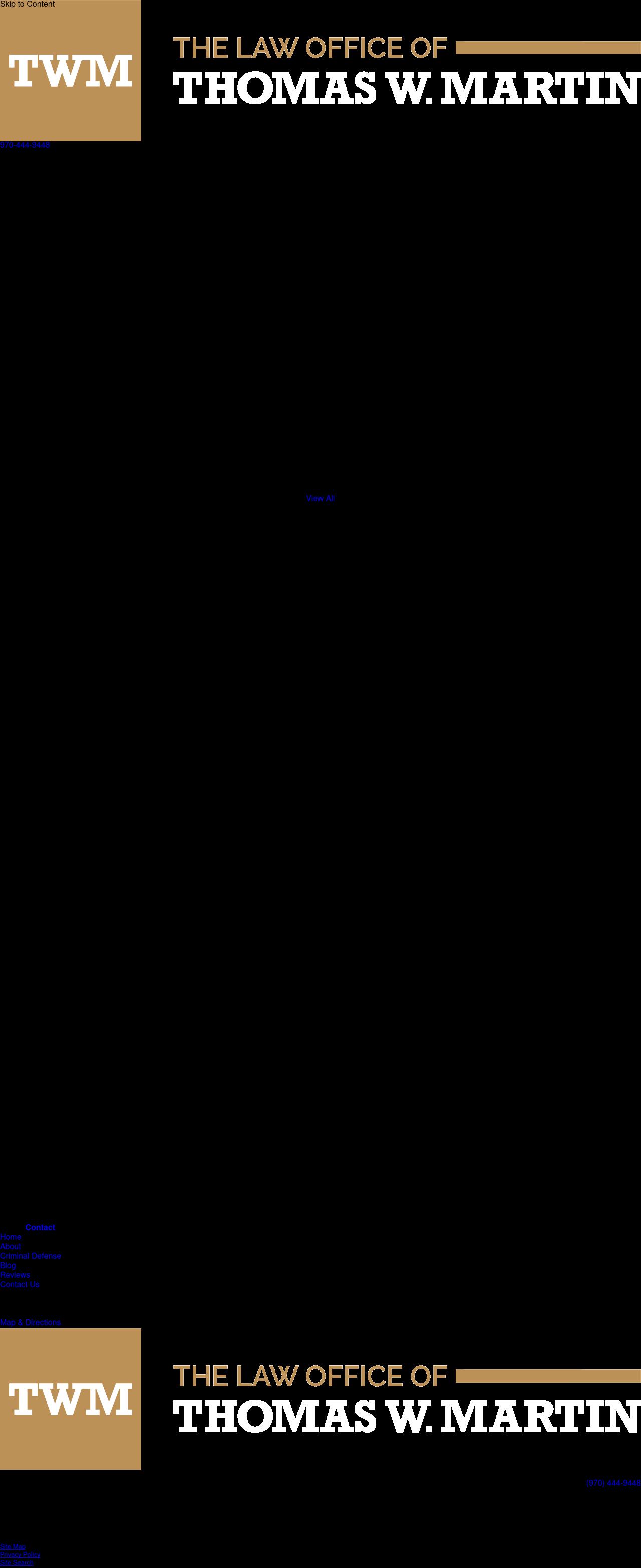 The Law Office of Thomas W. Martin, LLC - Fort Collins CO Lawyers