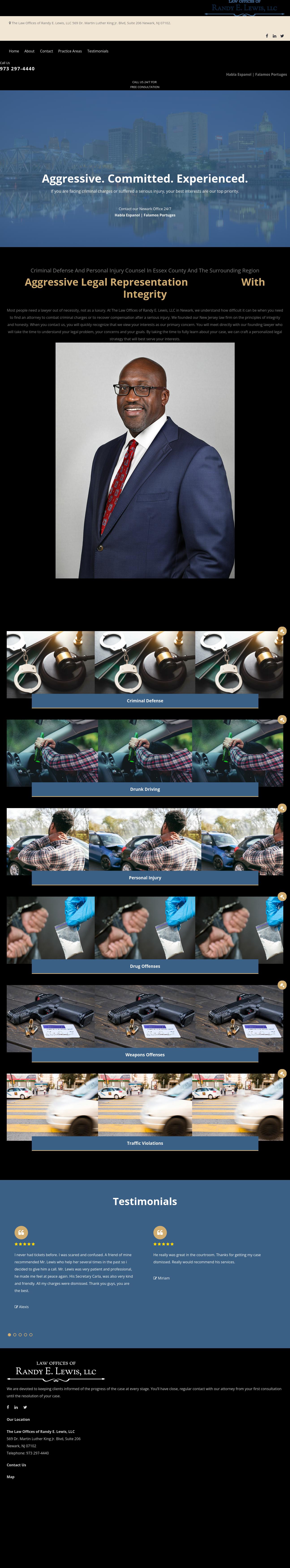 The Law Offices of Randy E. Lewis, LLC - Newark NJ Lawyers