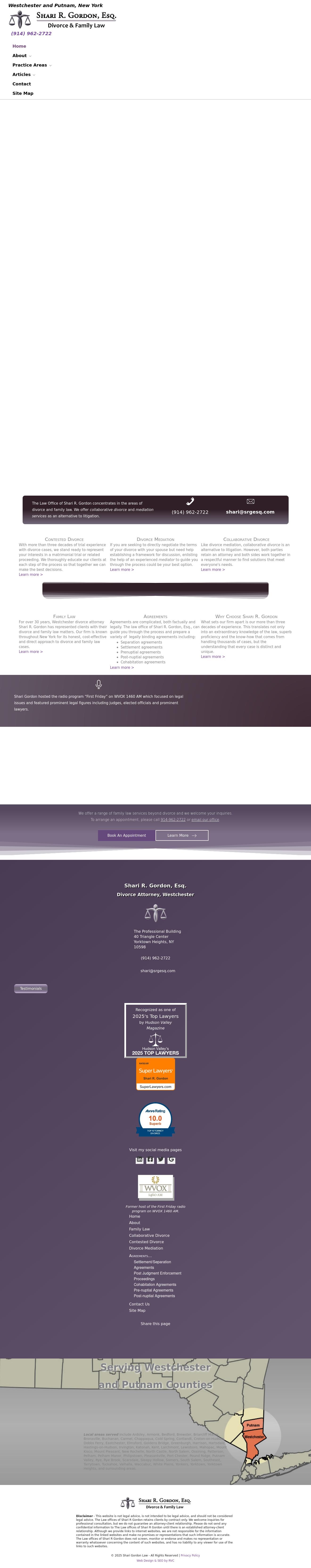 The Law Offices of Shari R. Gordon - Yorktown Heights NY Lawyers