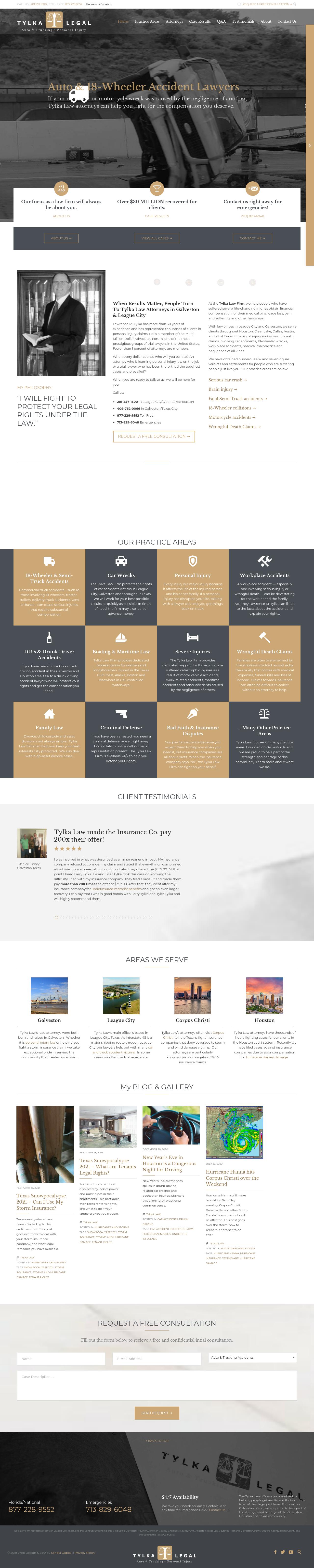 Tylka Law Firm and Mediation Center - League City TX Lawyers