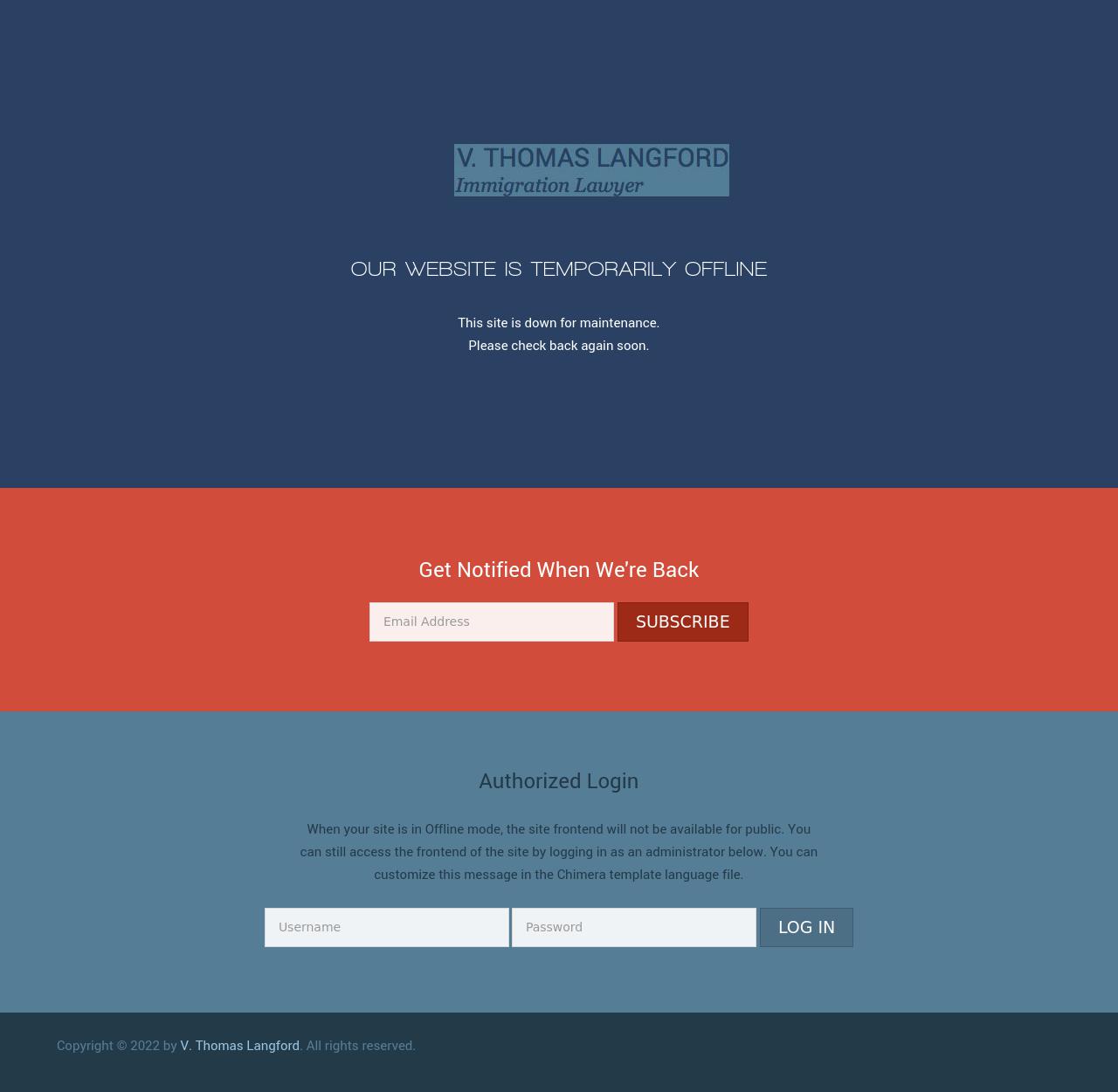 V. Thomas Langford - Benicia CA Lawyers