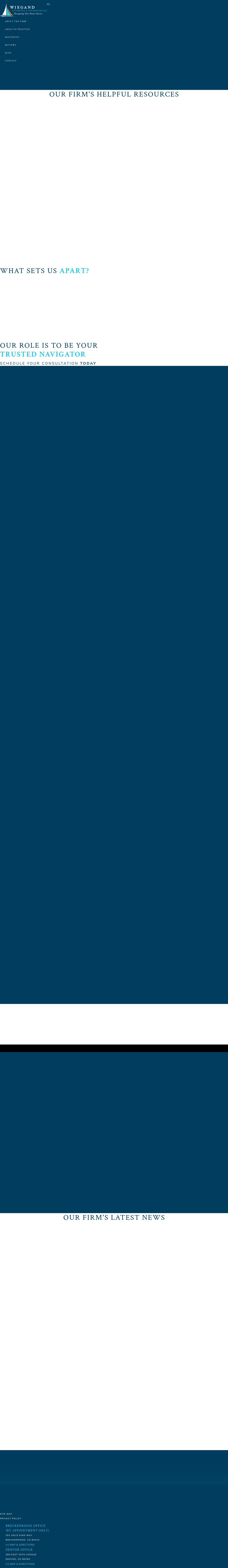 Wiegand Attorneys & Counselors LLC - Denver CO Lawyers