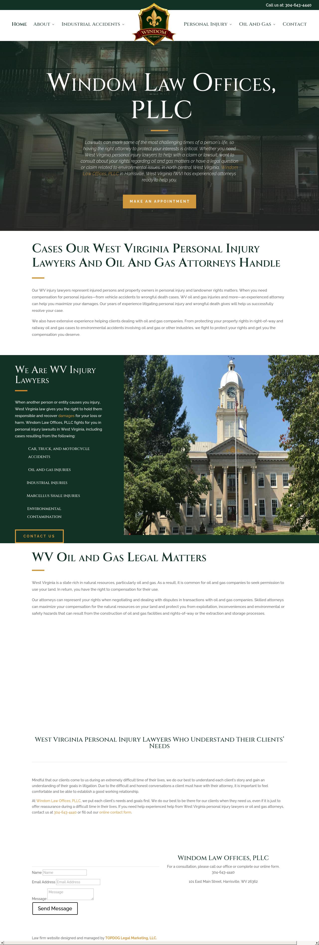 Windom Law Offices, PLLC - Harrisville WV Lawyers