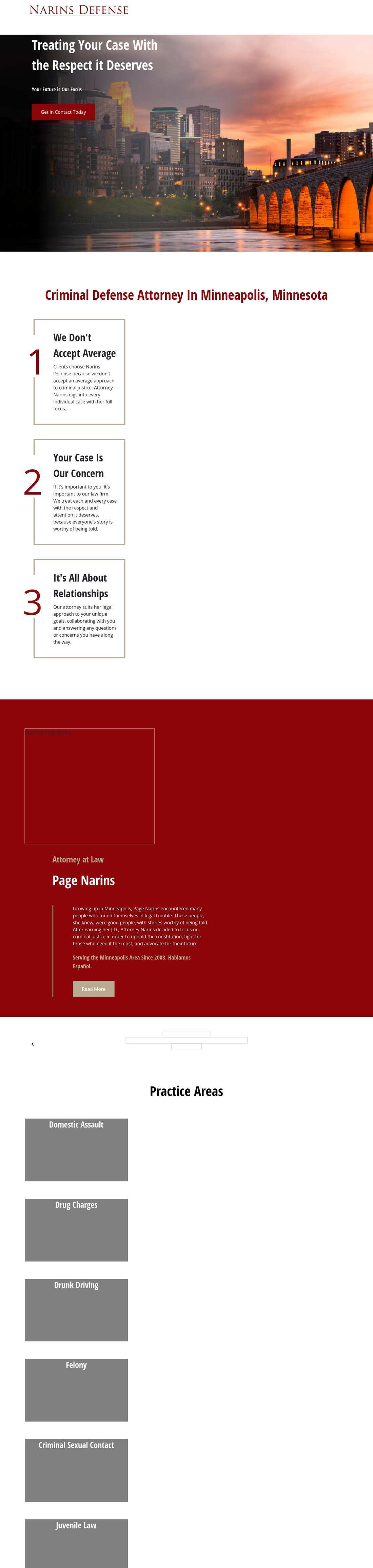  Law Offices of Page Narins - Minneapolis MN Lawyers