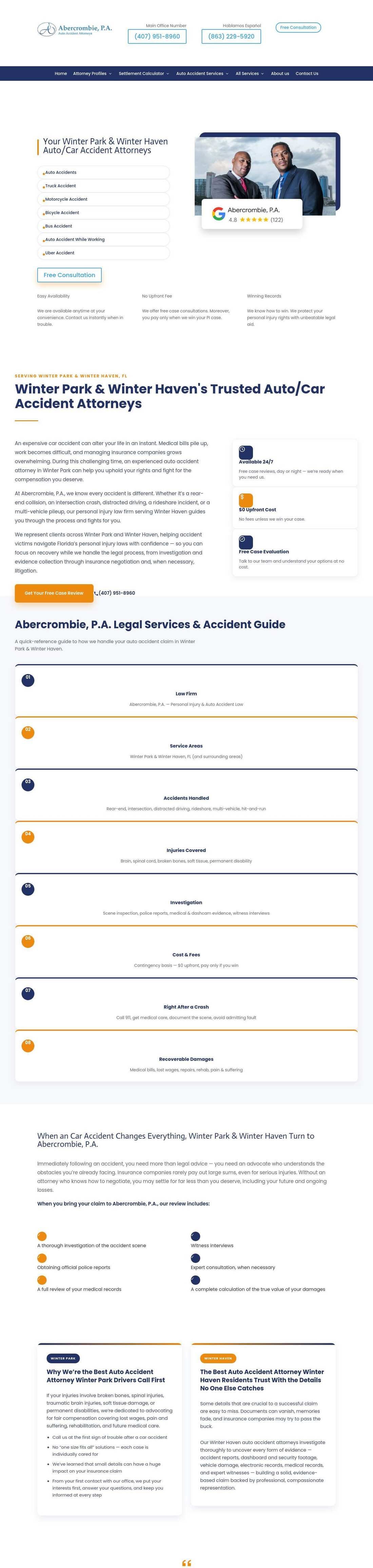 Abercrombie, PA - Winter Haven FL Lawyers