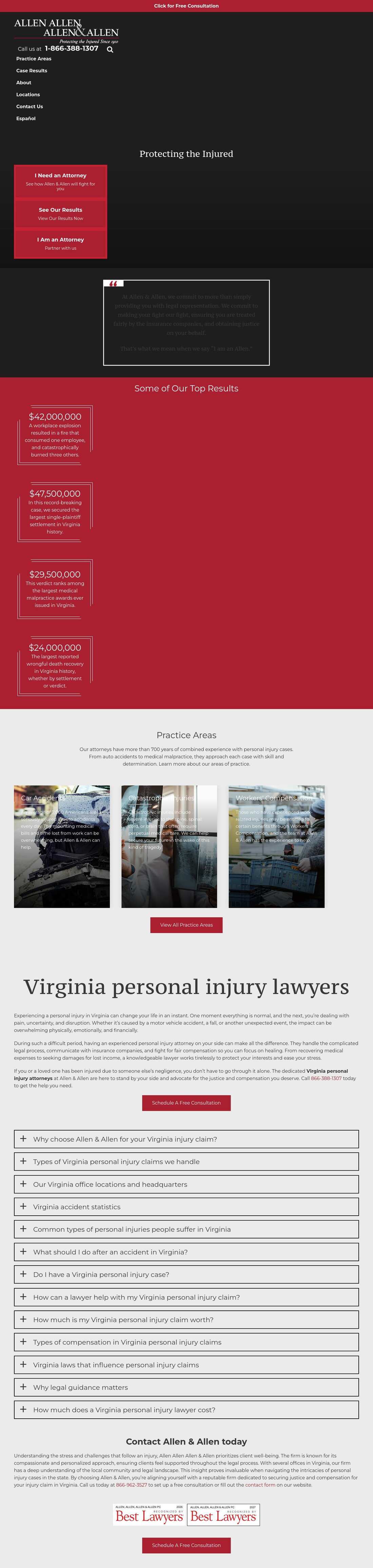 Allen, Allen, Allen & Allen, P.C. - Midlothian VA Lawyers