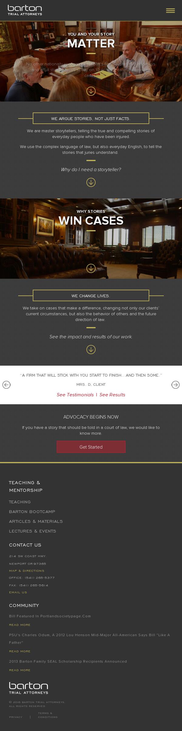 Barton & Strever PC - Newport OR Lawyers