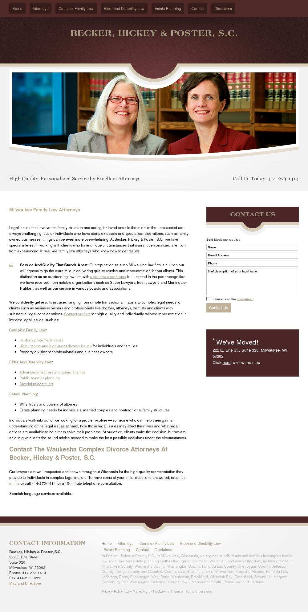 Becker Hickey & Poster SC - Milwaukee WI Lawyers