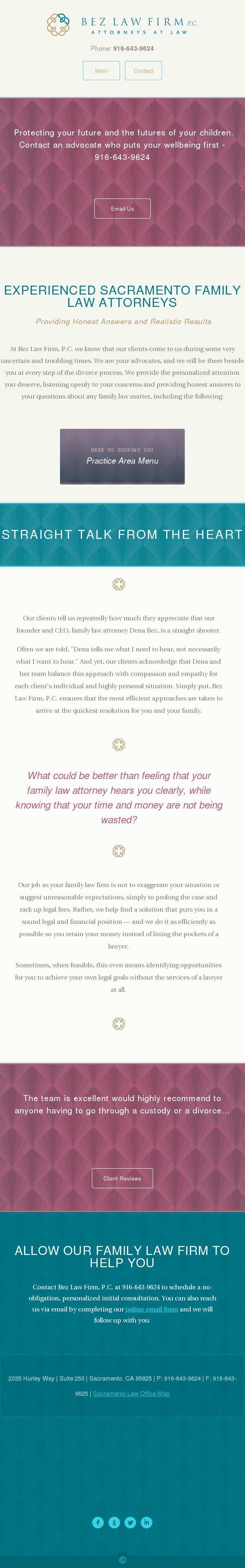 Bez Law Firm, P.C. - Sacramento CA Lawyers