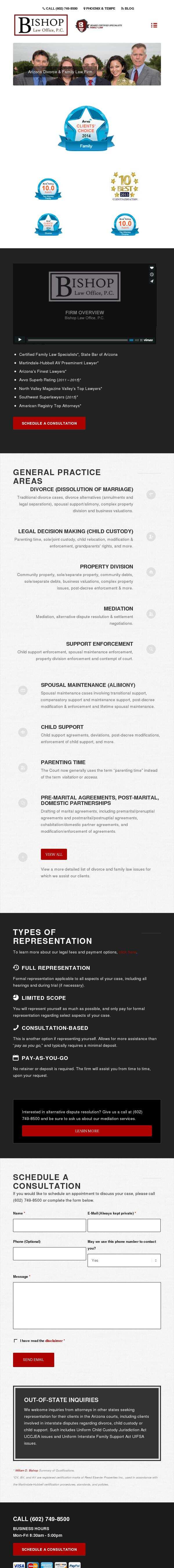 Bishop Law Office P.C. - Tempe AZ Lawyers
