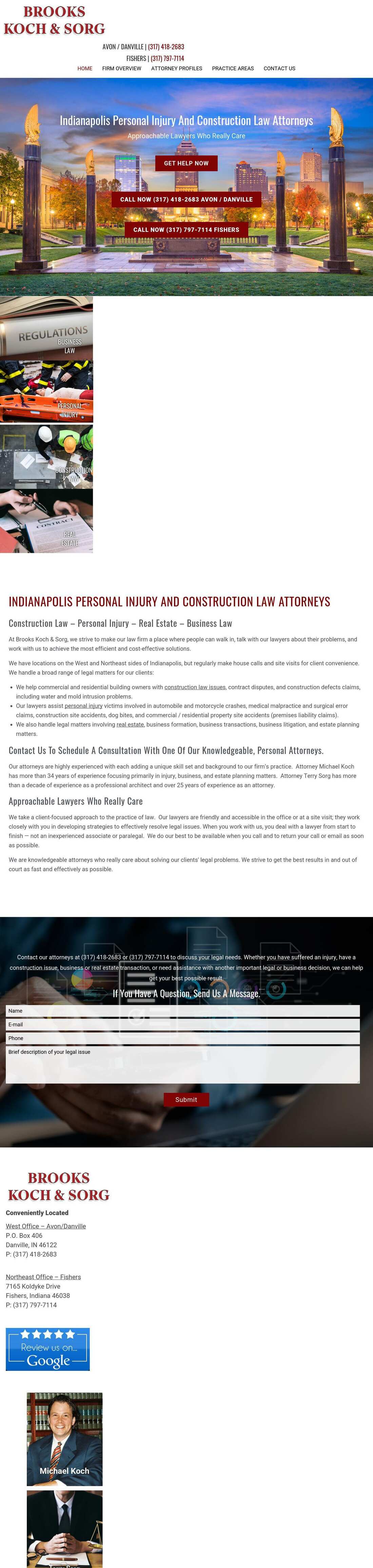 Brooks Koch & Sorg - Indianapolis IN Lawyers