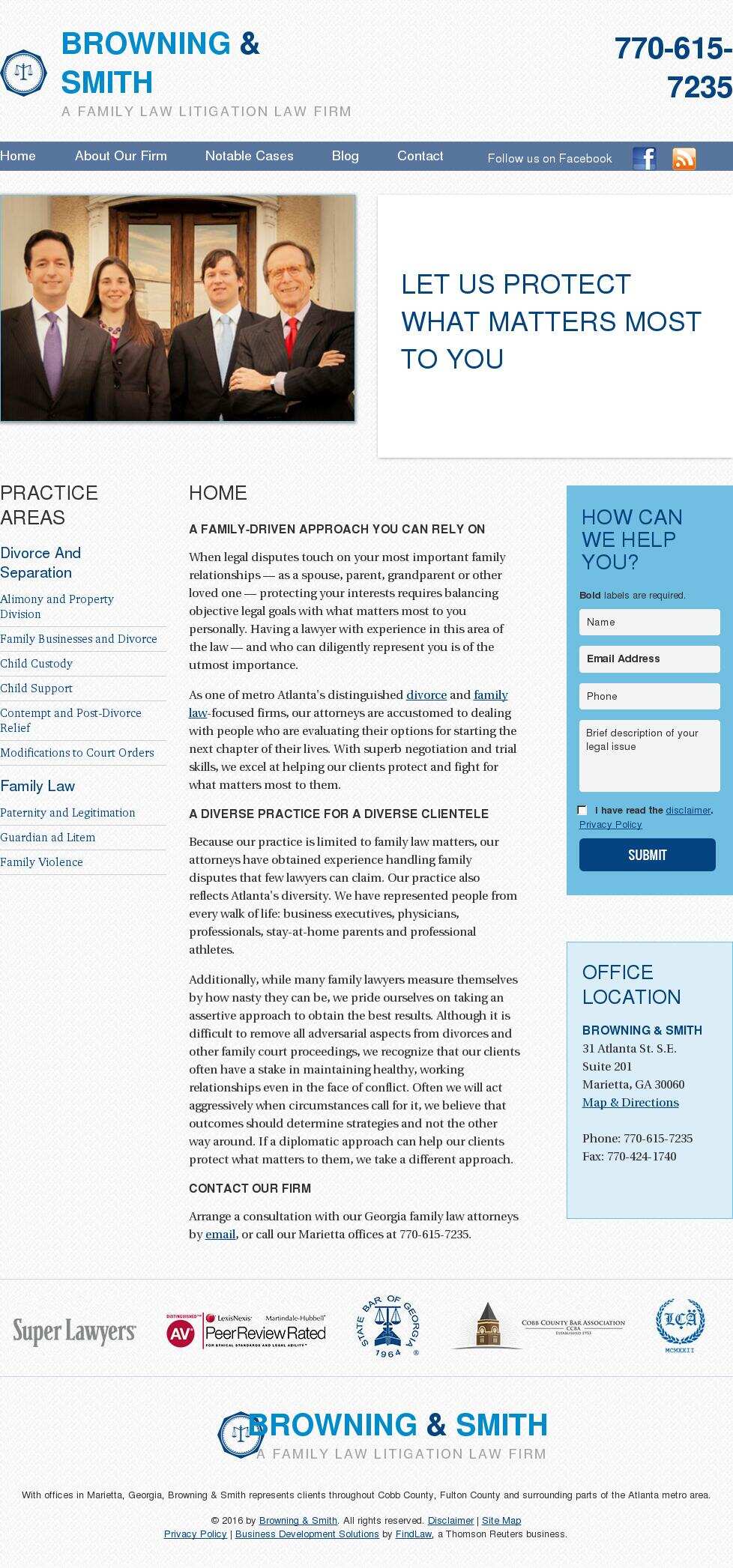 Browning & Smith - Marietta GA Lawyers