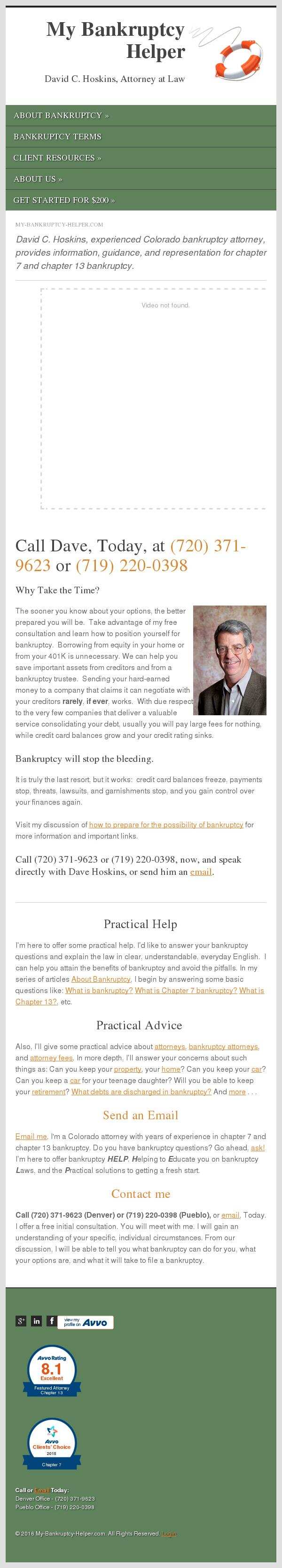 David C. Hoskins - Denver CO Lawyers