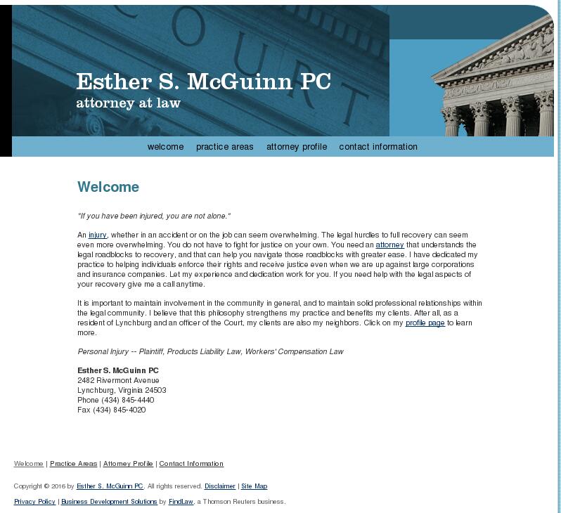Esther S. McGuinn PC - Lynchburg VA Lawyers