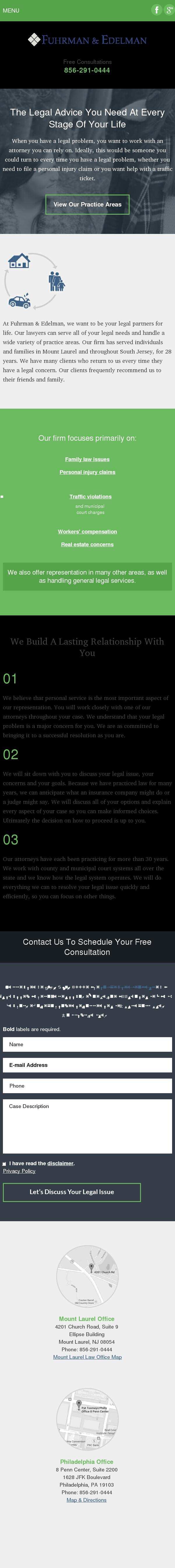 Fuhrman & Edelman, Attorneys at Law - Philadelphia PA Lawyers