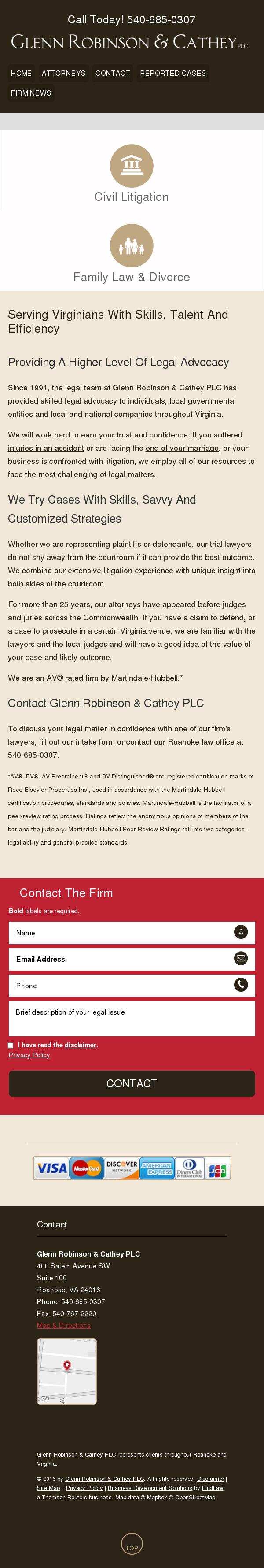 Glenn Robinson & Cathey PLC - Roanoke VA Lawyers