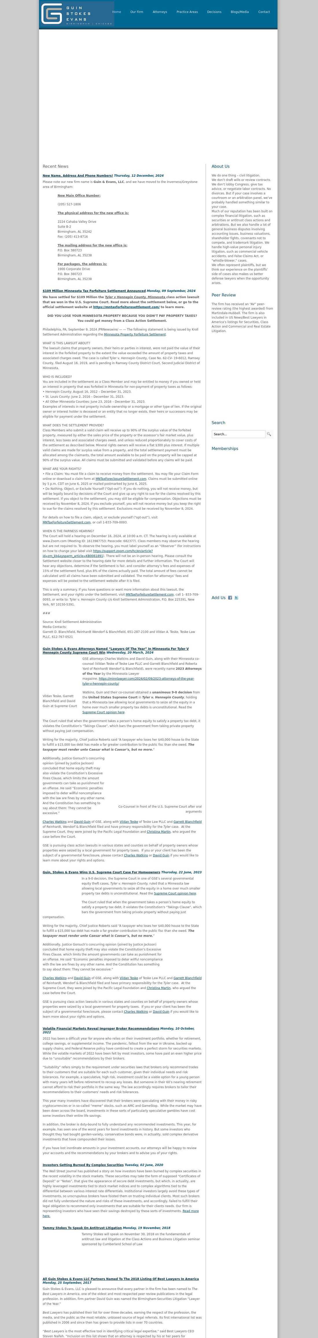 Guin, Stokes & Evans, LLC - Chicago IL Lawyers