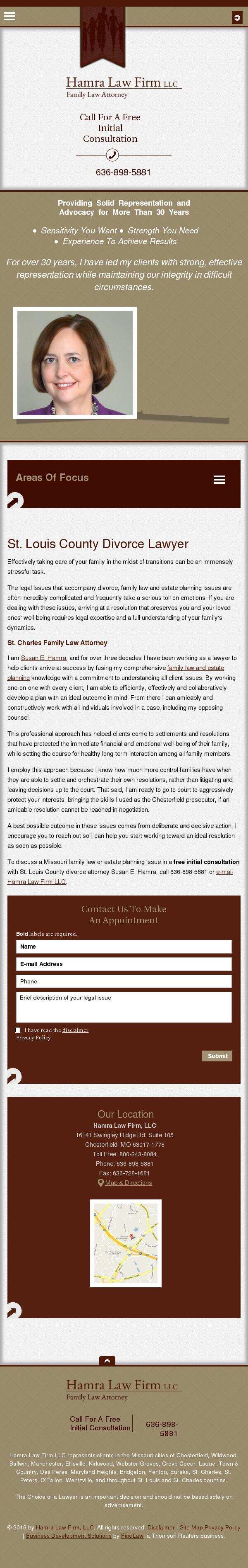 Hamra Law Firm, LLC - Chesterfield MO Lawyers