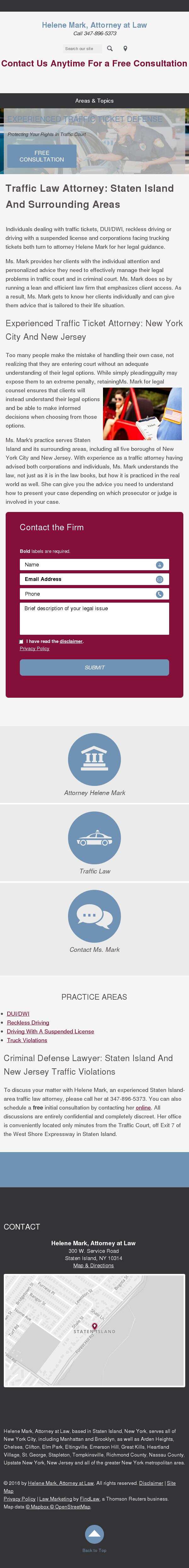 Helene Mark, Attorney at Law - Staten Island NY Lawyers