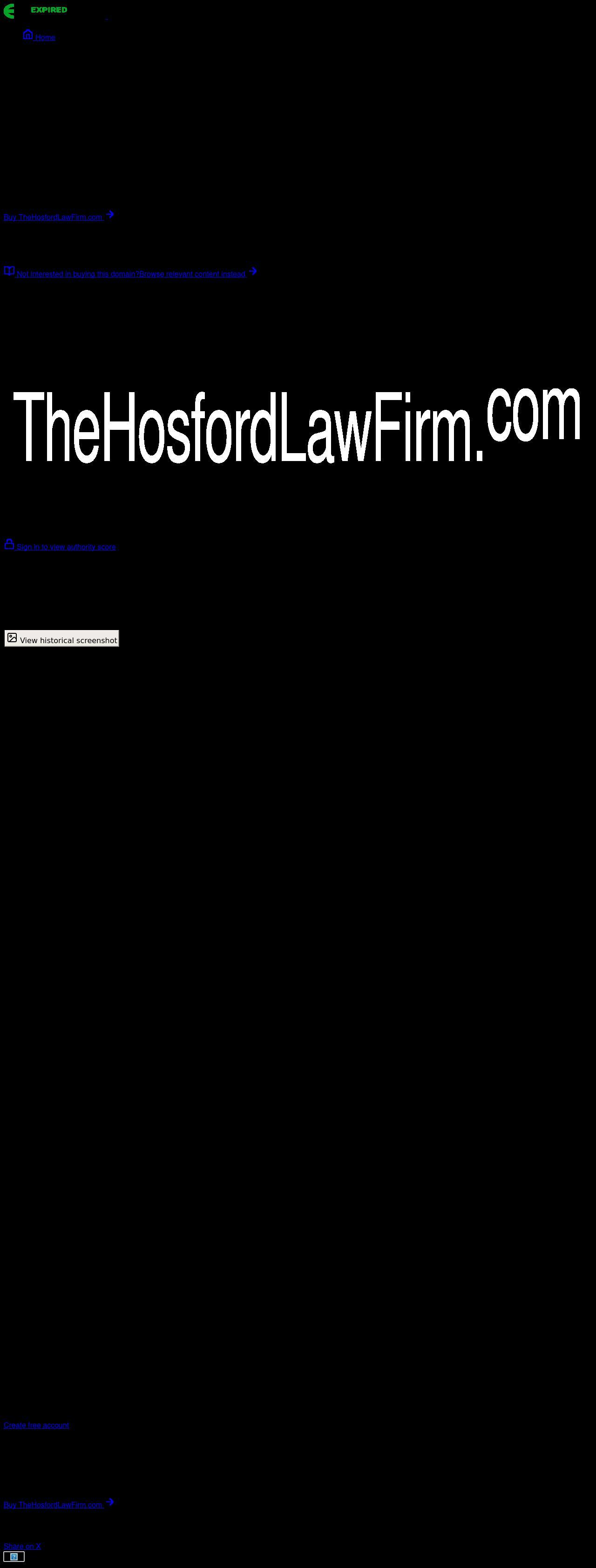 Hosford & Hosford PC - Wilmington NC Lawyers