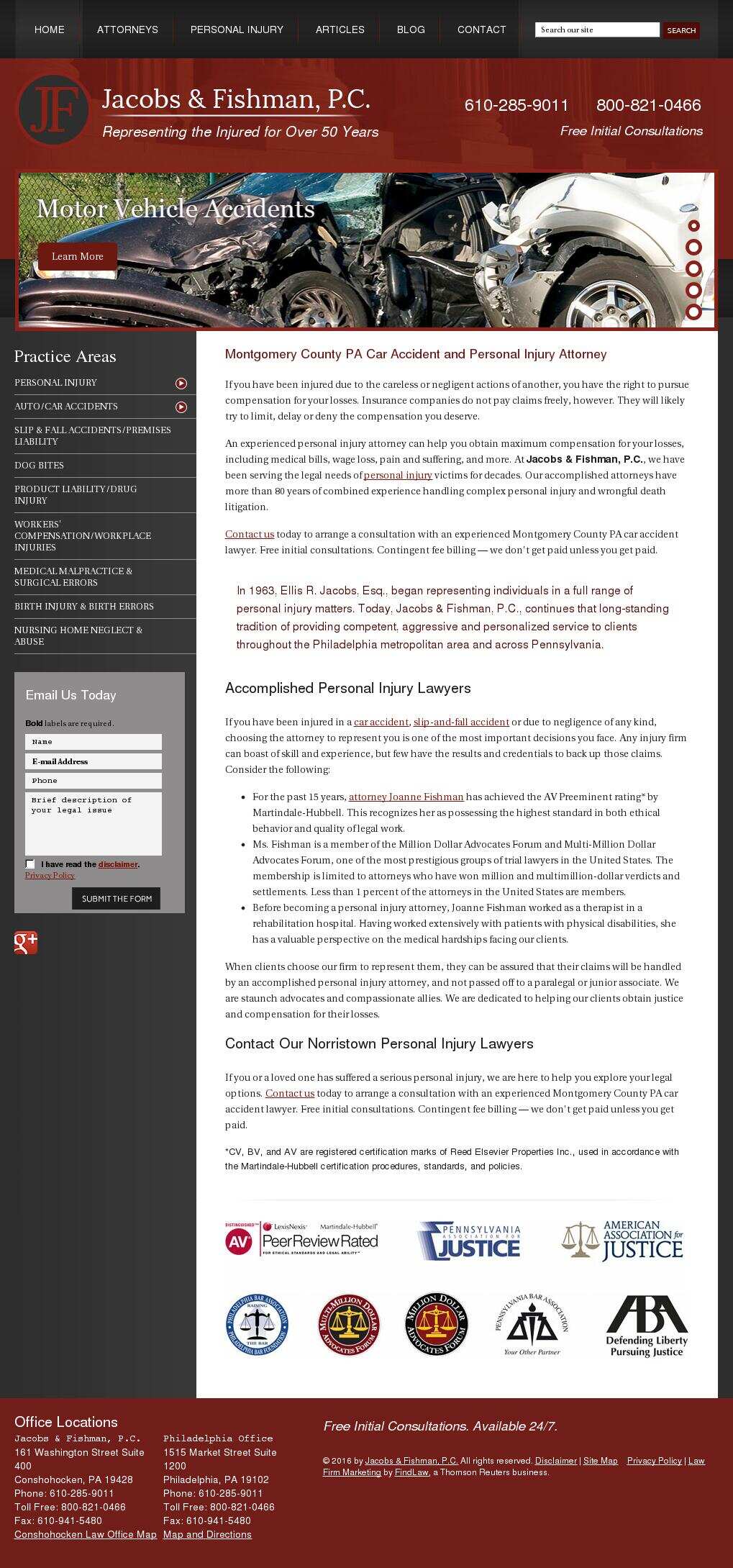 Jacobs & Fishman, P.C. - Conshohocken PA Lawyers