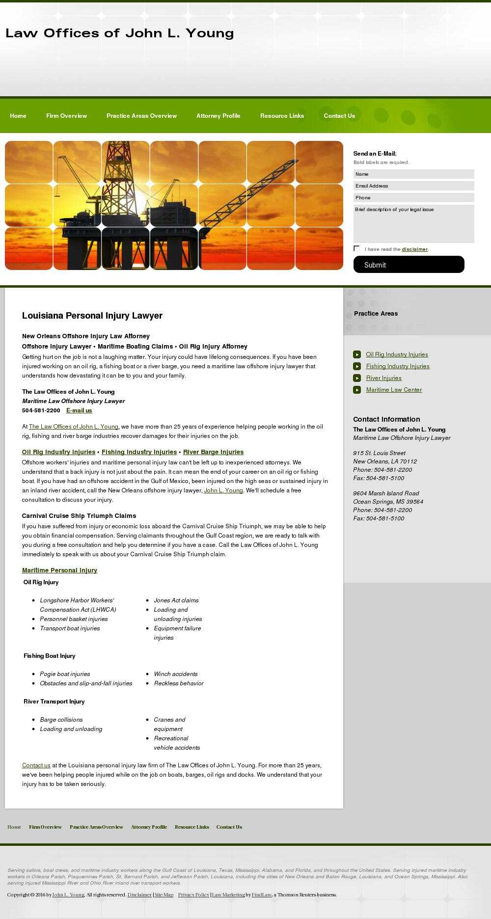 John L. Young - New Orleans LA Lawyers