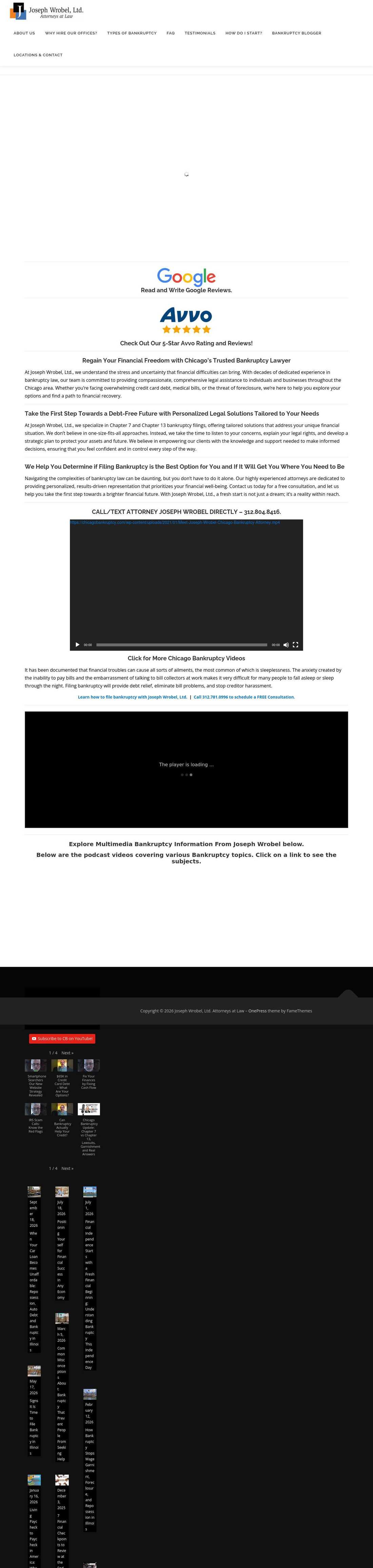 Joseph Wrobel, Ltd. - Naperville IL Lawyers