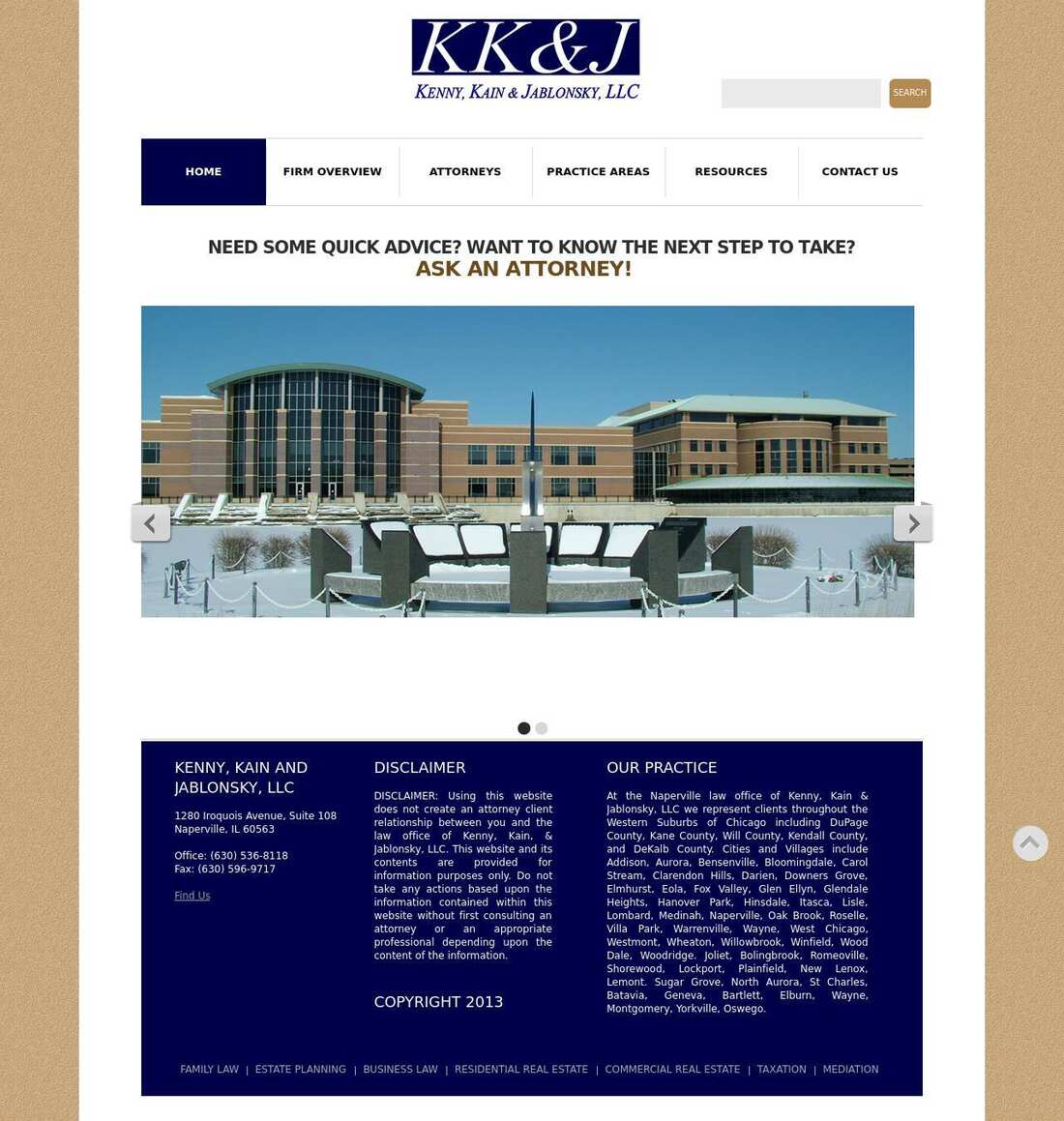 Kenny, Kain & Jablonsky, LLC - Naperville IL Lawyers