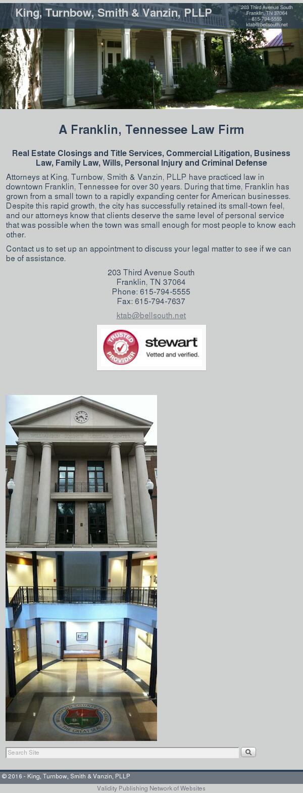 King, Turnbow & Brisby - Franklin TN Lawyers