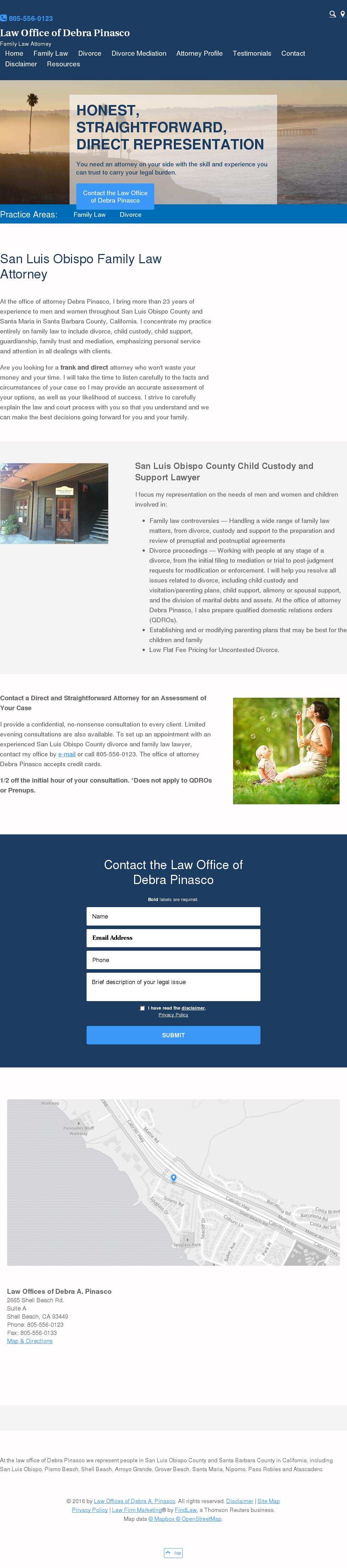 Law Office of Debra A. Pinasco - Shell Beach CA Lawyers