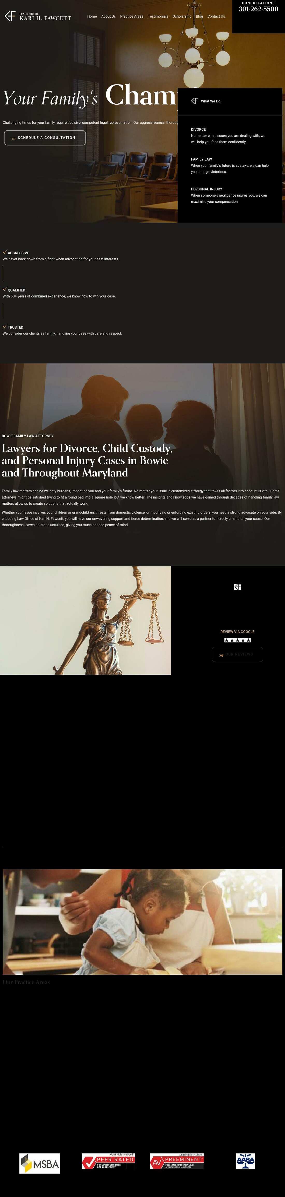 Law Office of Kari Holm Fawcett - Bowie MD Lawyers