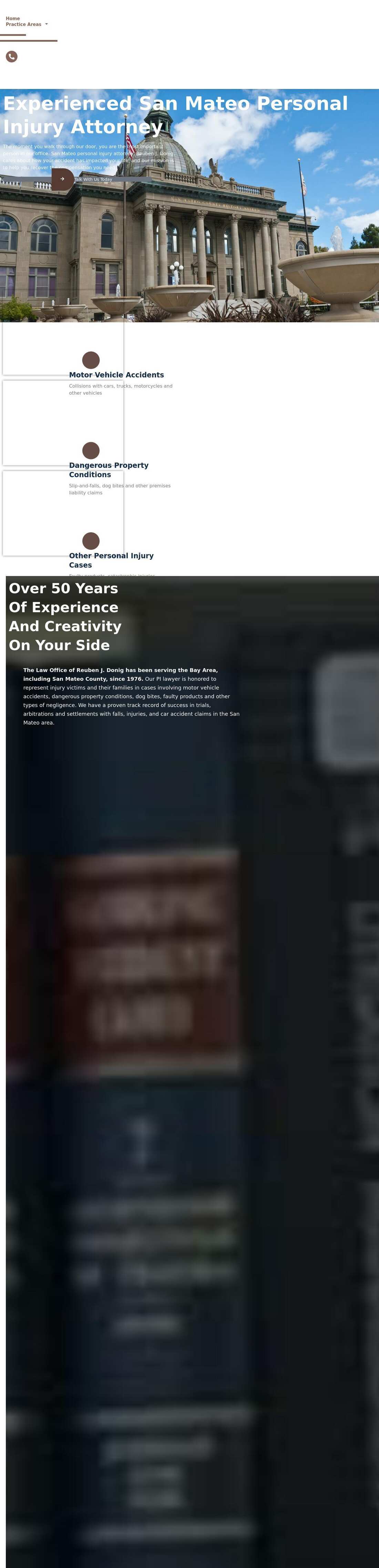 Law Office of Reuben J. Donig - San Mateo CA Lawyers