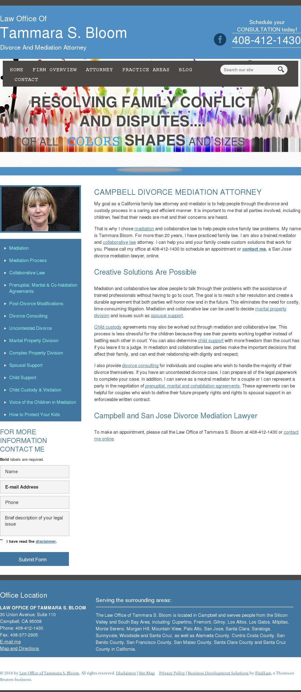 Law Office of Tammara S. Bloom - Campbell CA Lawyers