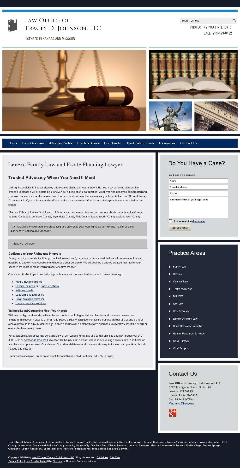 Law Office of Tracey D. Johnson, LLC - Lenexa KS Lawyers