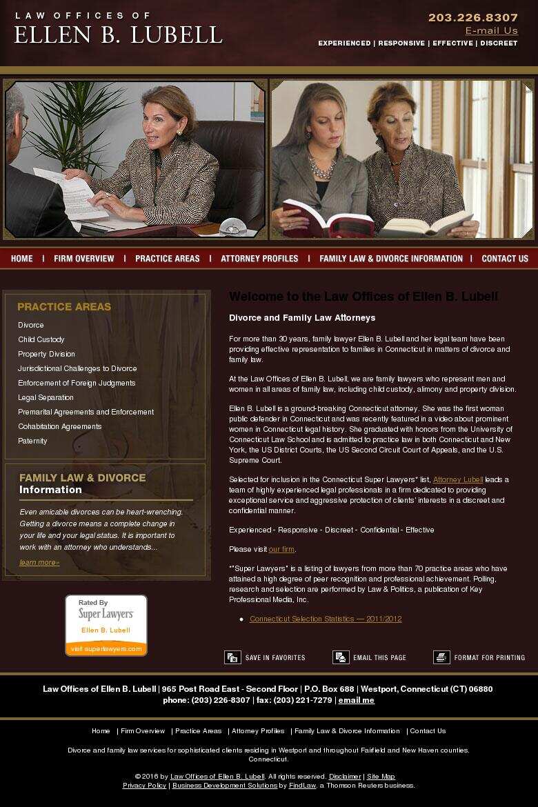 Law Offices of Ellen B. Lubell - Westport CT Lawyers