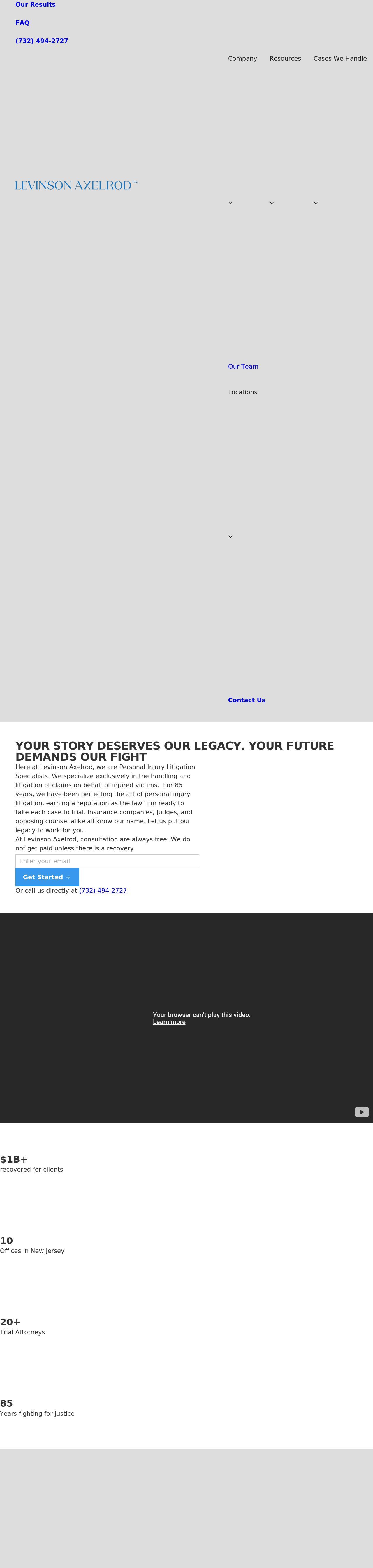 Levinson Axelrod, P.A. - Hillsborough NJ Lawyers