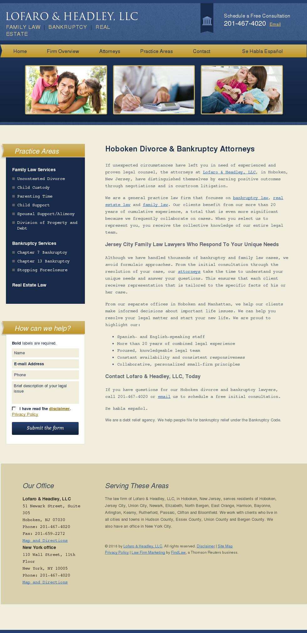 Lofaro & Headley, LLC - Hoboken NJ Lawyers