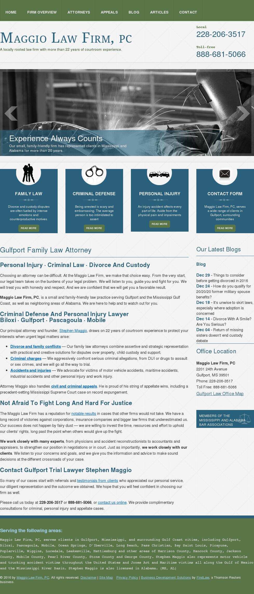 Maggio Law Firm, PC - Gulfport MS Lawyers