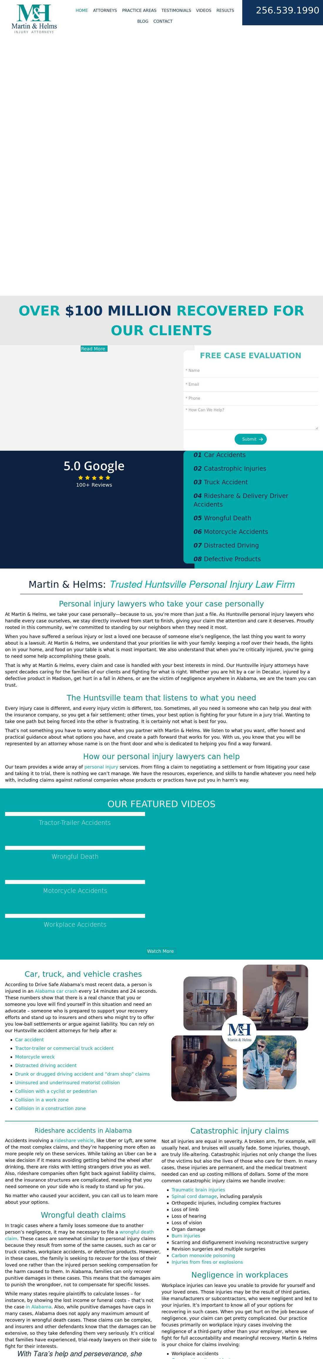 Martin & Helms, P.C. - Huntsville AL Lawyers