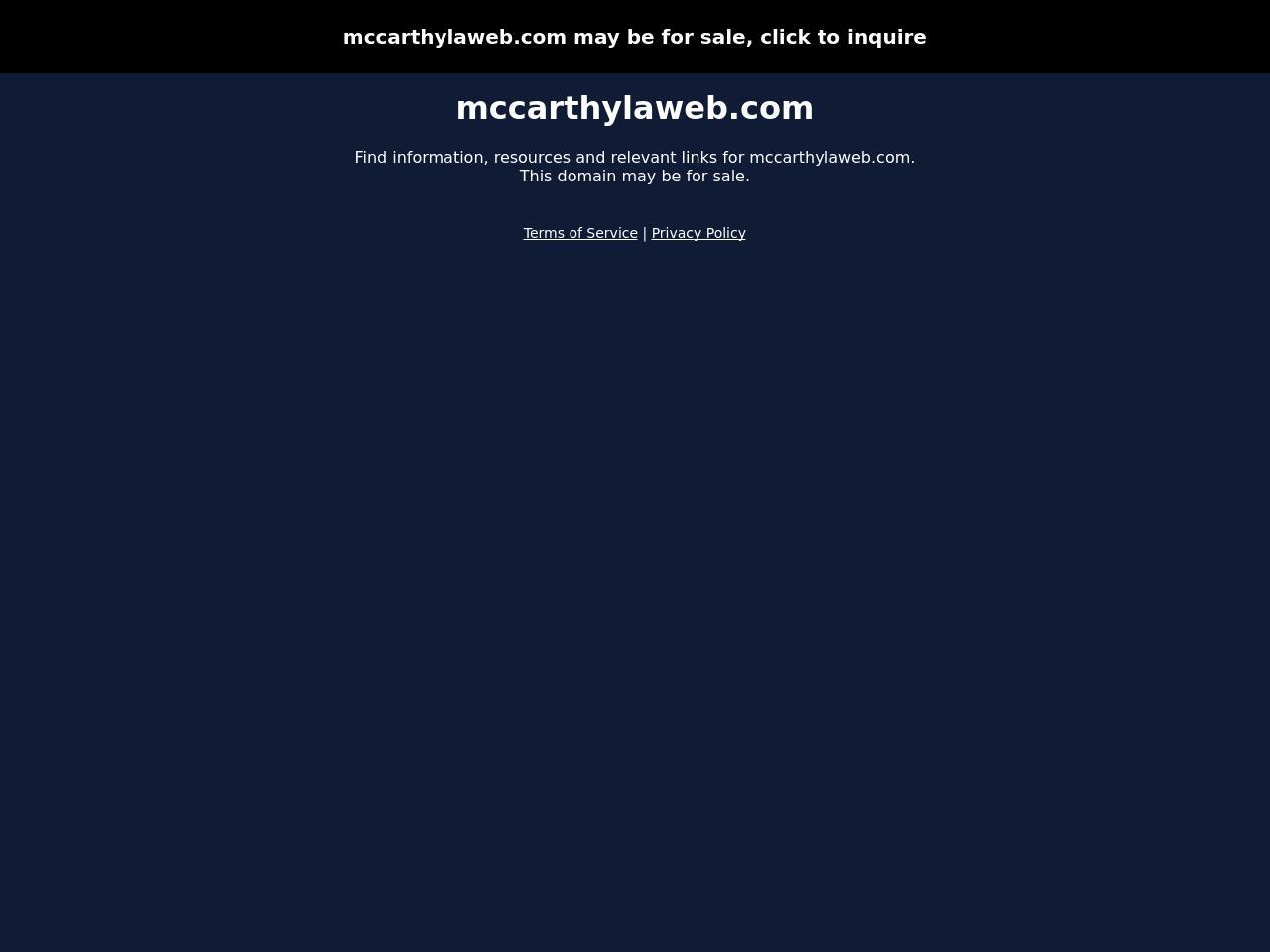 McCarthy Law Offices - East Boston MA Lawyers