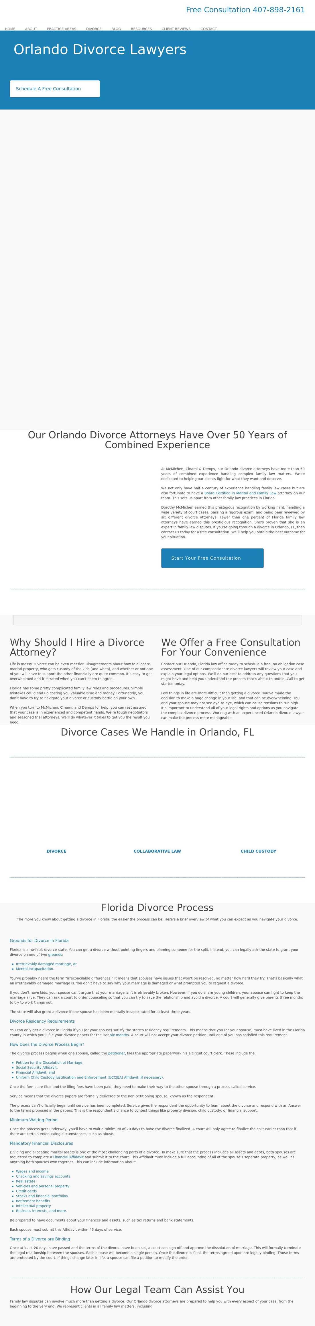 McMichen, Cinami & Demps - Orlando FL Lawyers