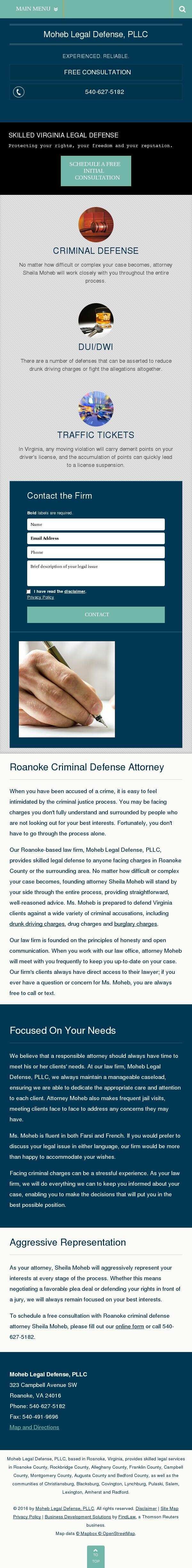 Moheb Legal Defense, PLLC - Roanoke VA Lawyers