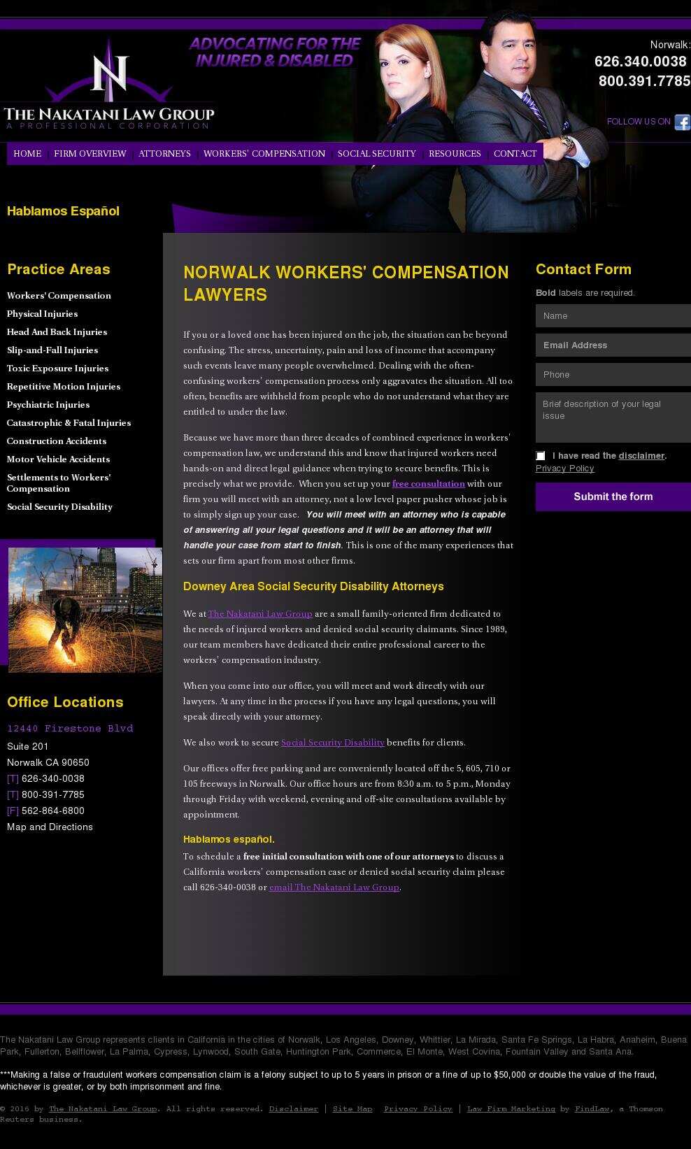 Nakatani Law Group - Norwalk CA Lawyers