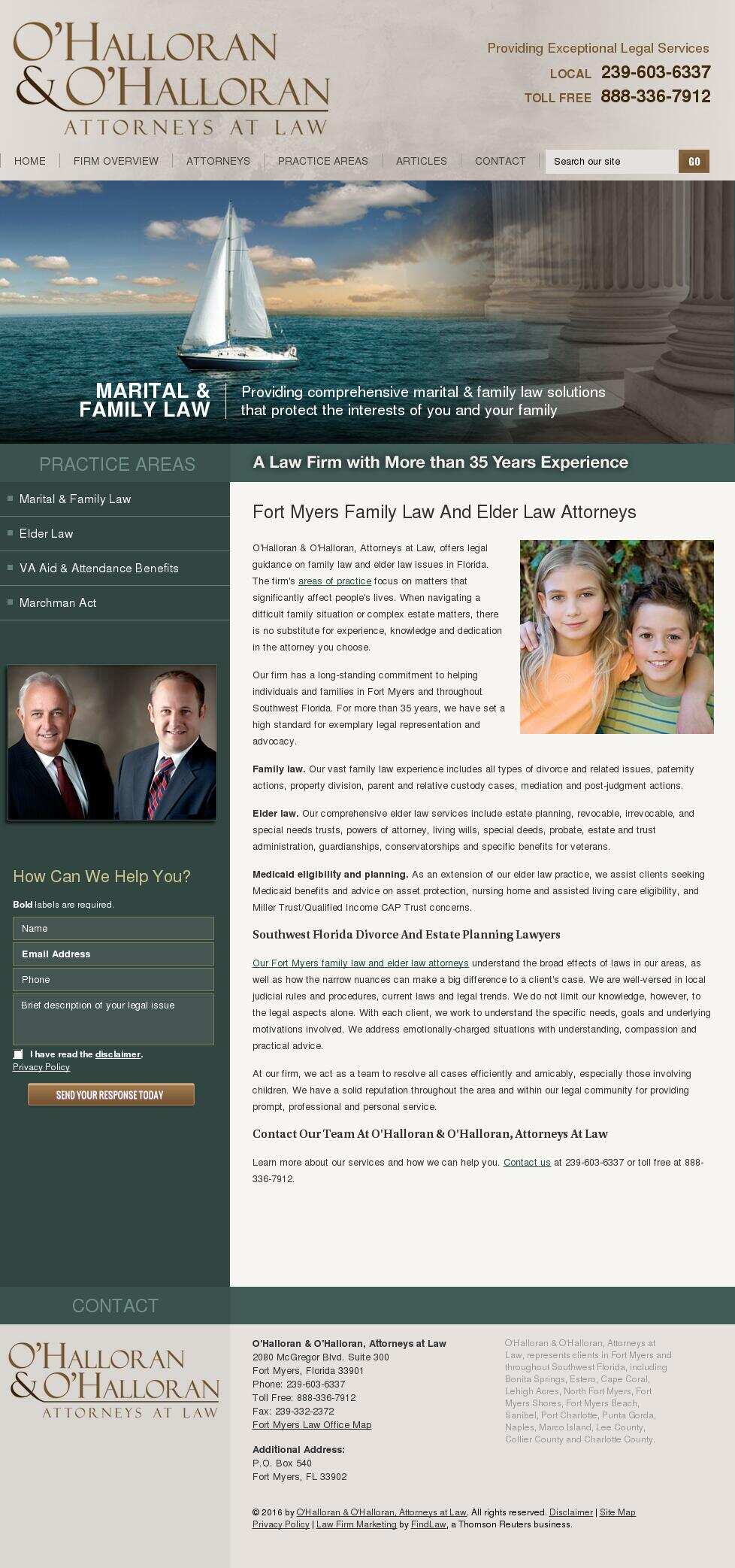 O'Halloran & O'Halloran, Attorneys at Law - Fort Myers FL Lawyers