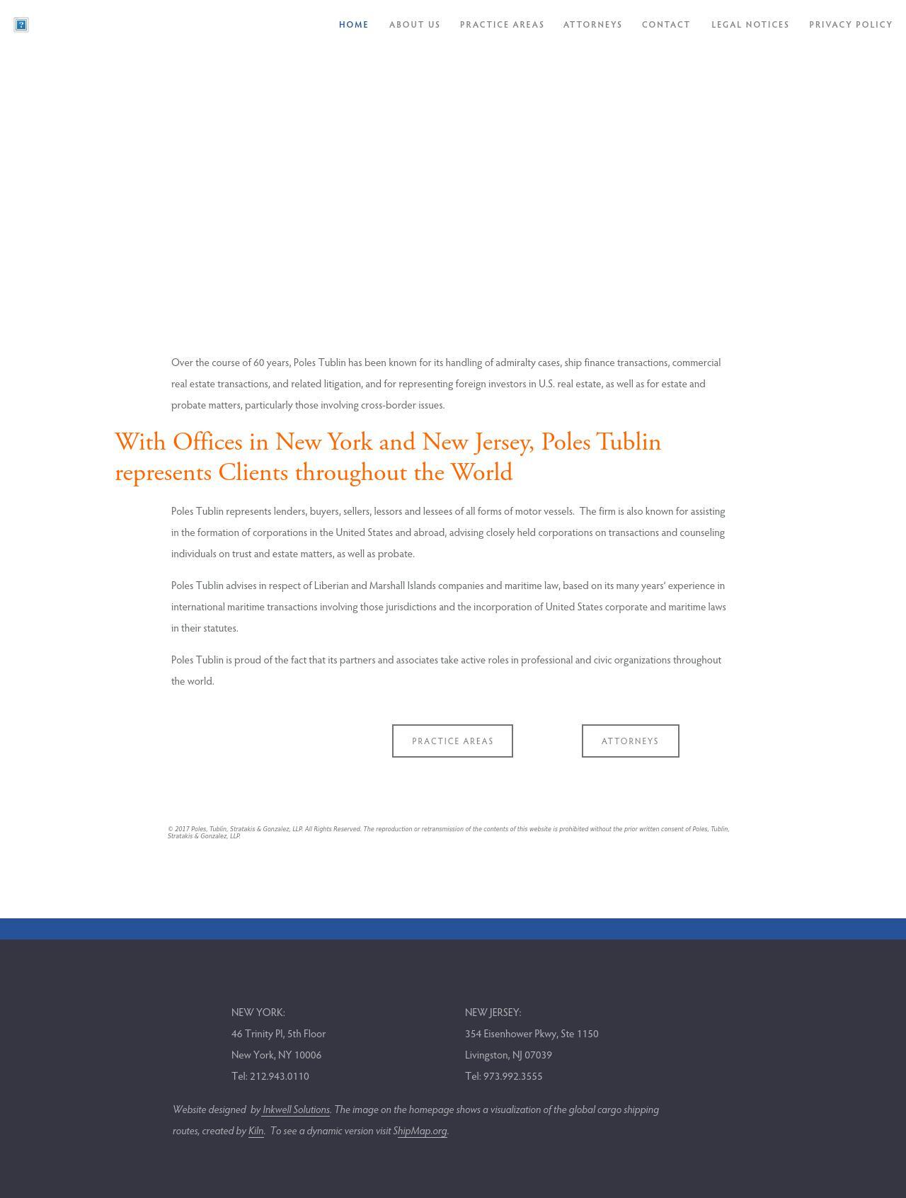 Poles, Tublin, Stratakis & Gonzalez, LLP - Livingston NJ Lawyers