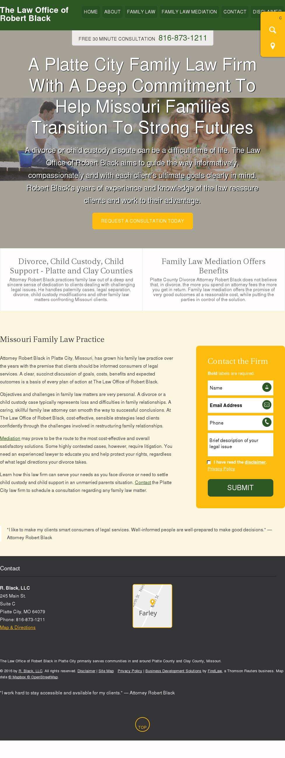 R. Black, LLC - Platte City MO Lawyers